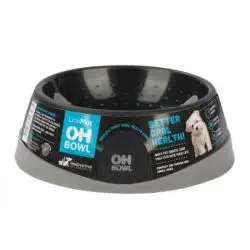 Lickimat Oh Bowl Sort Lille ø 16x5cm - 